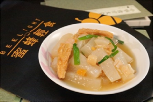 瑤柱上湯蘿蔔浸鮮支竹